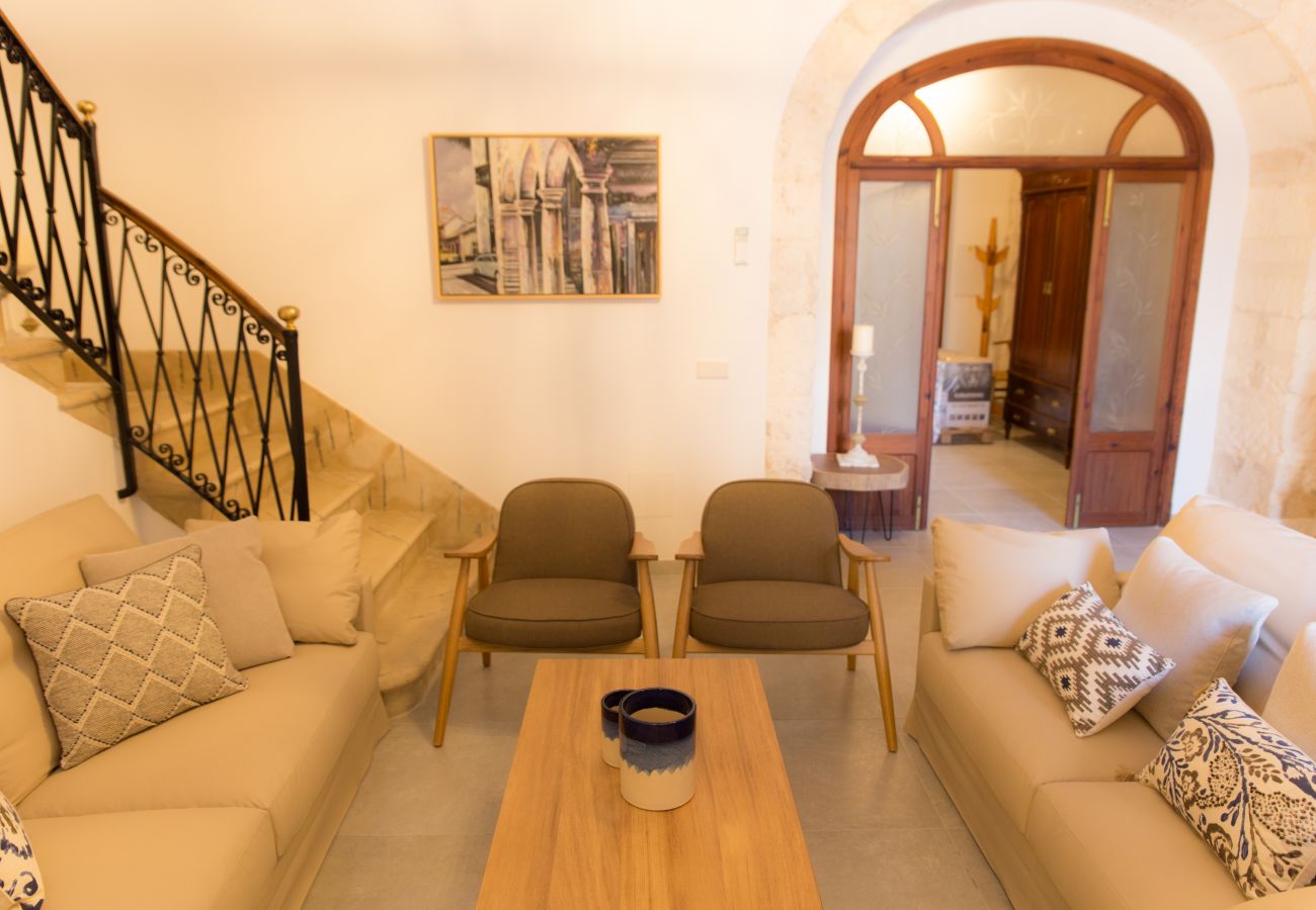 House in Sa Pobla - Villa Ca na Marrona - Sunset Villa Campanile - townhouse with private pool
