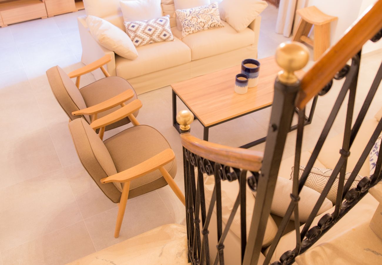 House in Sa Pobla - Villa Ca na Marrona - Sunset Villa Campanile - townhouse with private pool