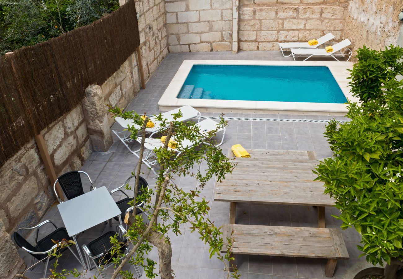 House in Sa Pobla - Villa Ca na Marrona - Sunset Villa Campanile - townhouse with private pool