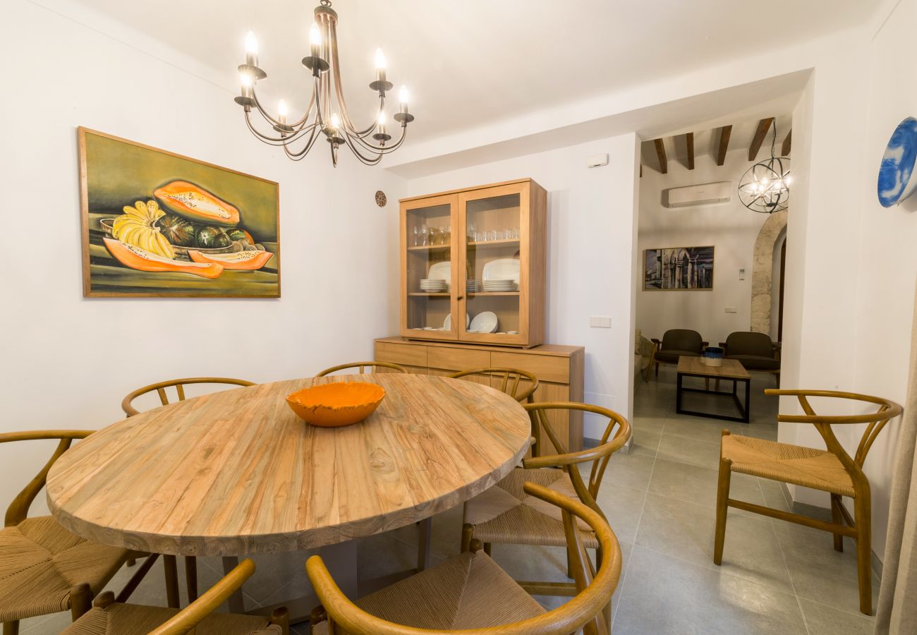 House in Sa Pobla - Villa Ca na Marrona - Sunset Villa Campanile - townhouse with private pool