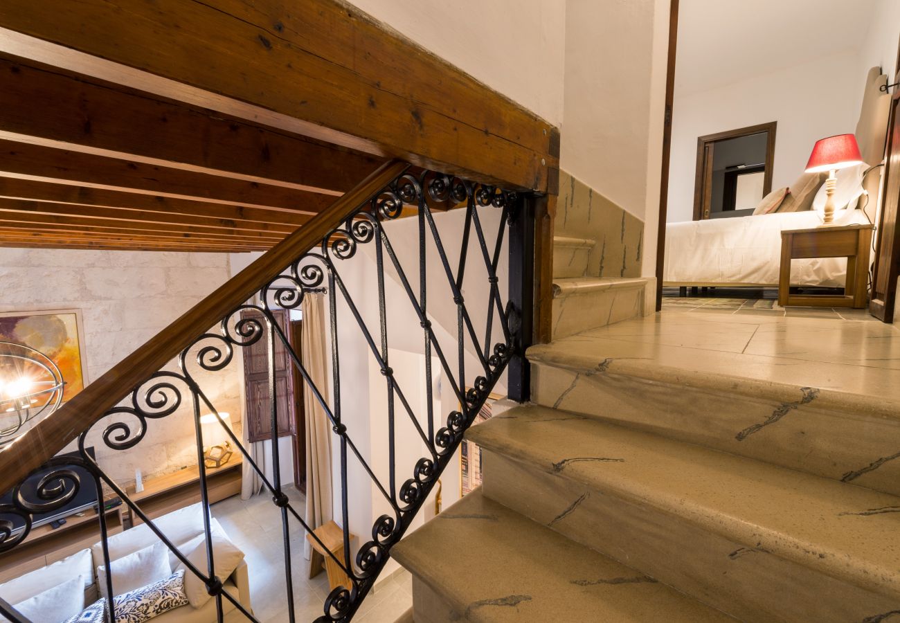 House in Sa Pobla - Villa Ca na Marrona - Sunset Villa Campanile - townhouse with private pool