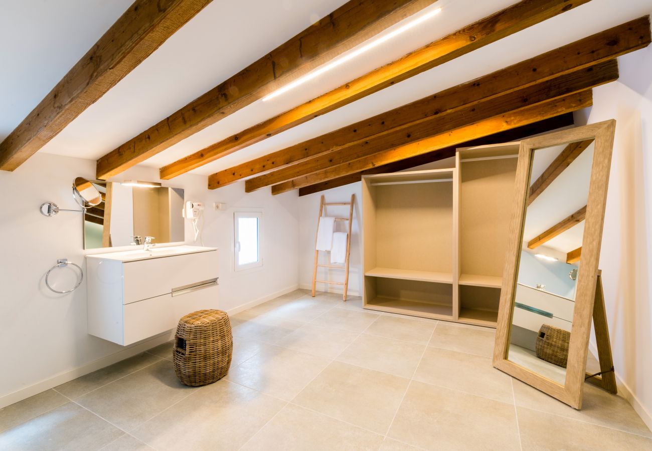 House in Sa Pobla - Villa Ca na Marrona - Sunset Villa Campanile - townhouse with private pool