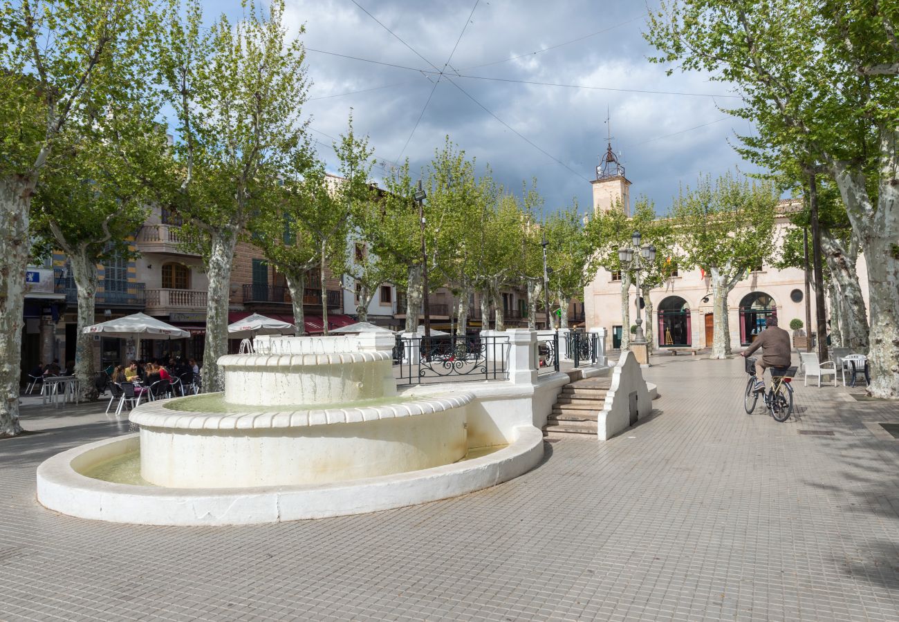 House in Sa Pobla - Villa Ca na Marrona - Sunset Villa Campanile - townhouse with private pool