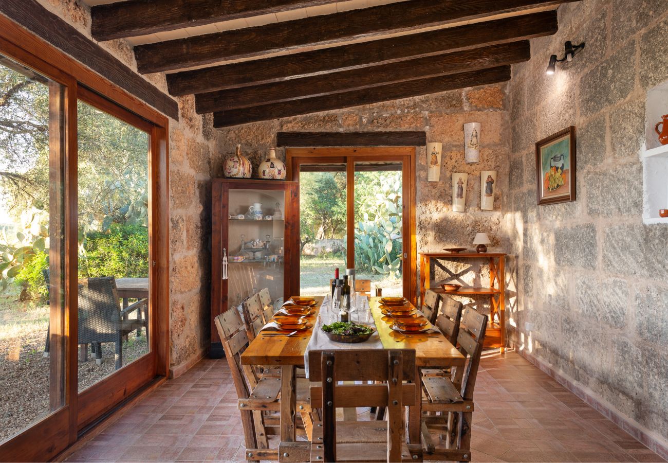 Cottage in Inca - Sunset Ecofinca Can Vey - Country house with private pool