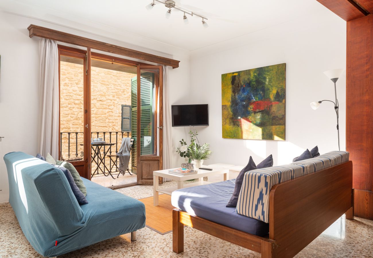 House in Alcudia - Sunset Cas Sastre with private roof terrace and barbecue in the oldtown of Alcudia