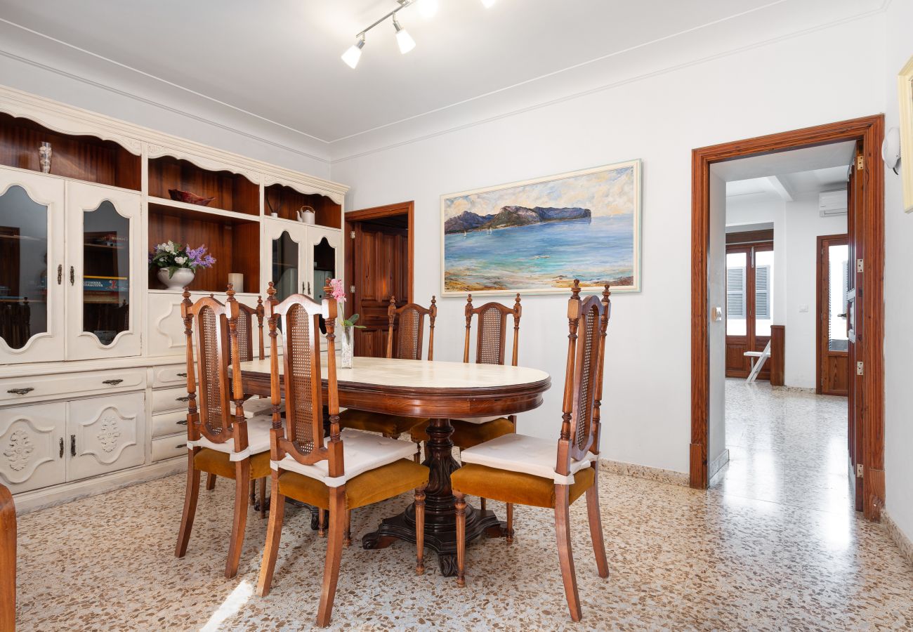 House in Alcudia - Sunset Cas Sastre with private roof terrace and barbecue in the oldtown of Alcudia