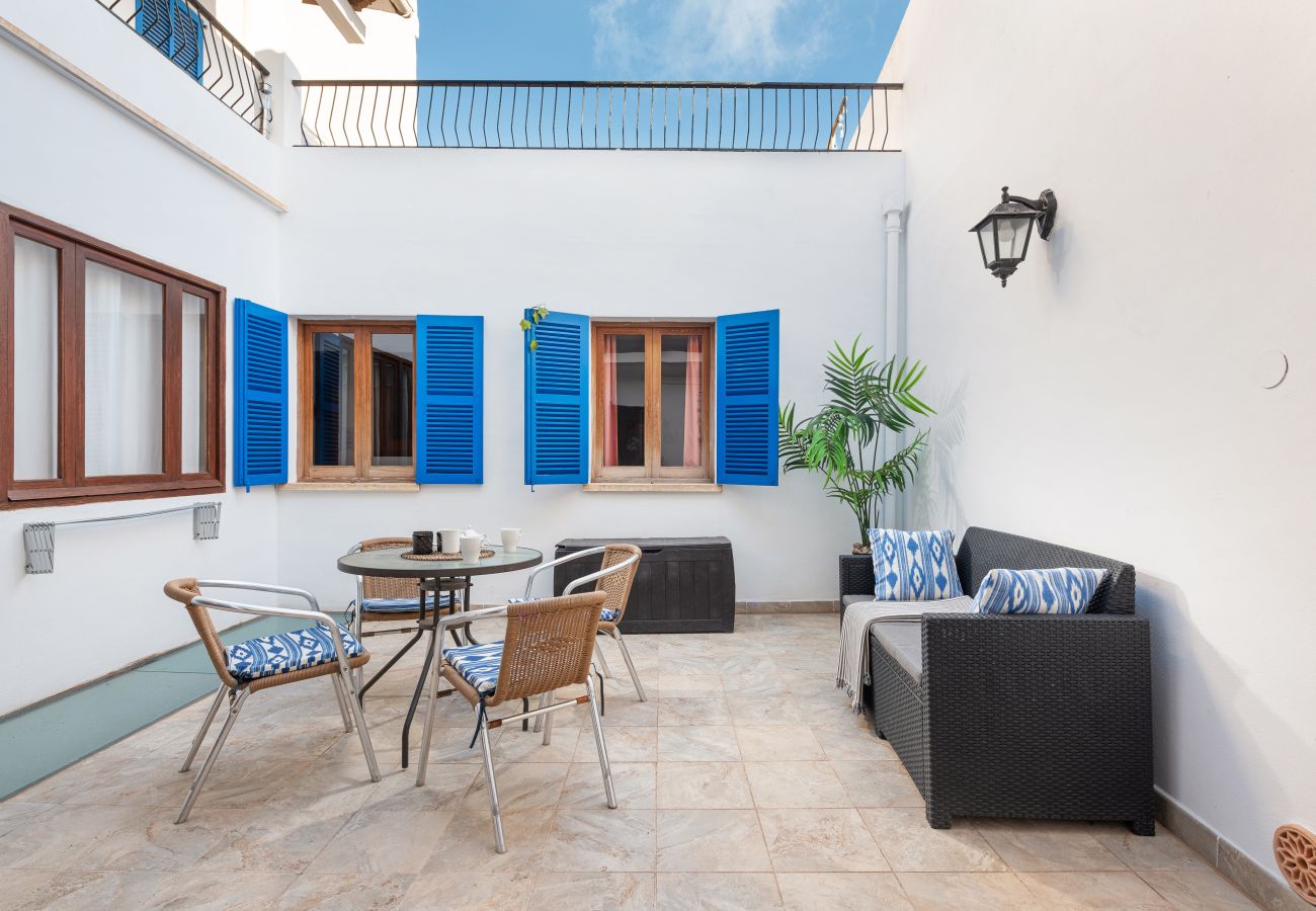 House in Alcudia - Sunset Cas Sastre with private roof terrace and barbecue in the oldtown of Alcudia