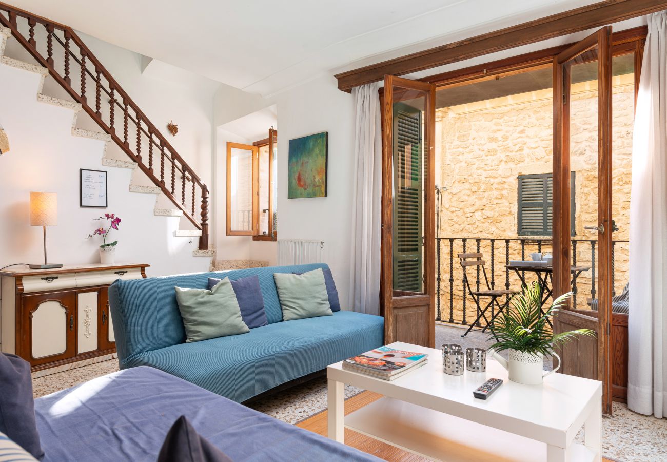 House in Alcudia - Sunset Cas Sastre with private roof terrace and barbecue in the oldtown of Alcudia