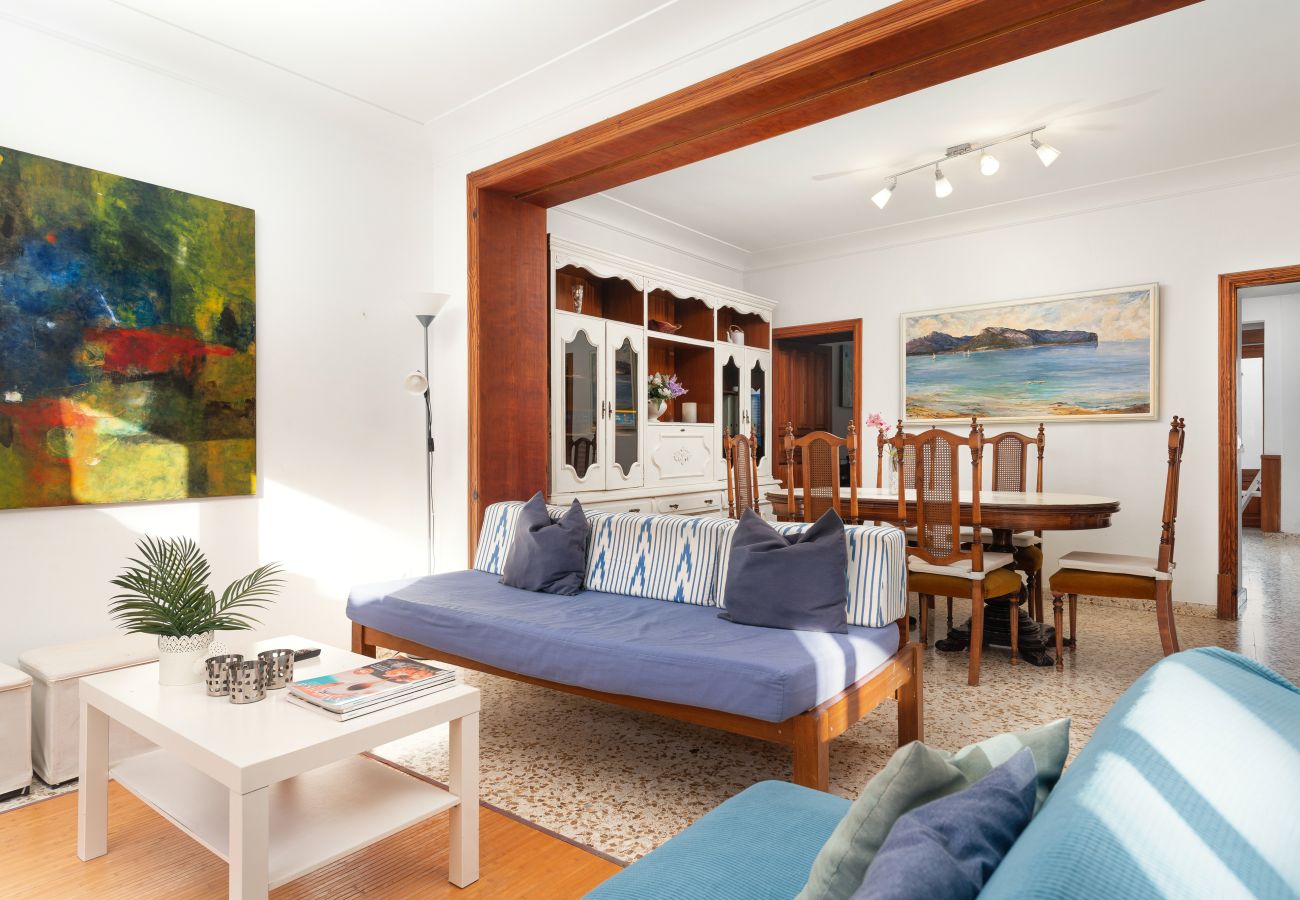 House in Alcudia - Sunset Cas Sastre with private roof terrace and barbecue in the oldtown of Alcudia