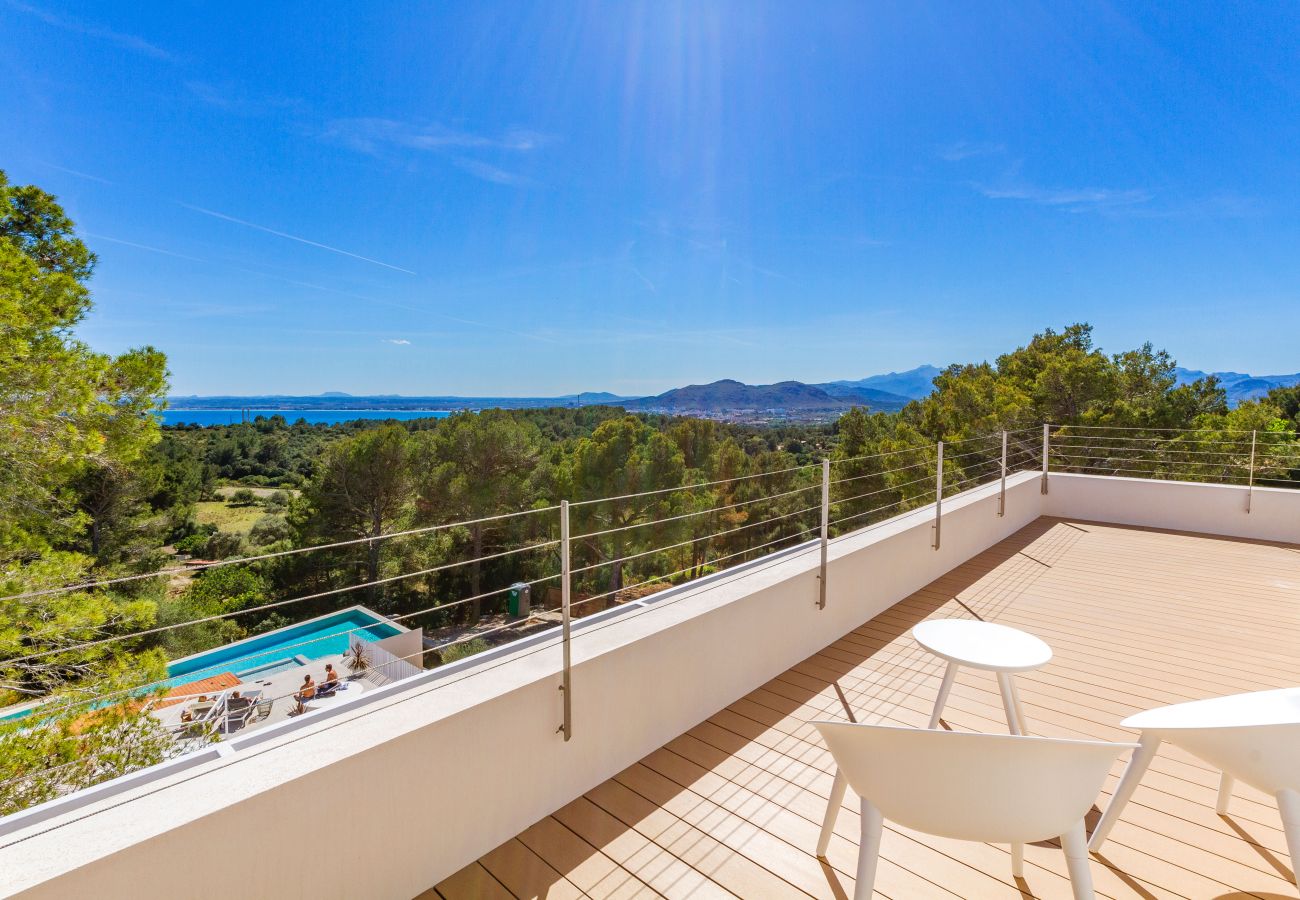 Villa in Alcudia - Sunset Villa Views - Luxurous villa with view on the Alcudia Bay