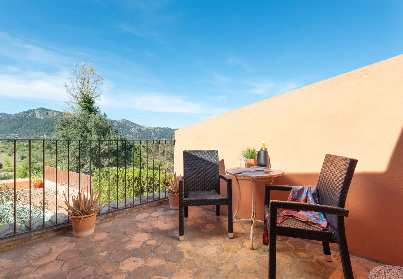 House in Moscari - Sunset Villa Can Calco - villa with pool, 5 bedrooms each with air-conditioning and bathroom en-suite