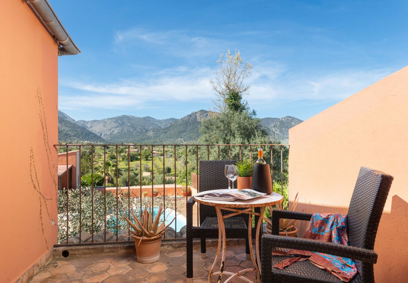 House in Moscari - Sunset Villa Can Calco - villa with pool, 5 bedrooms each with air-conditioning and bathroom en-suite