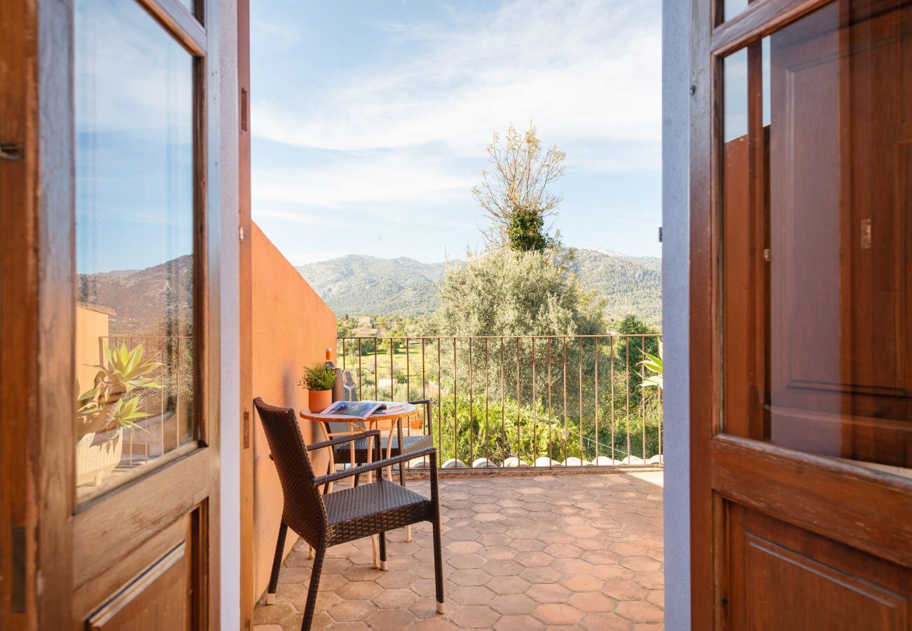 House in Moscari - Sunset Villa Can Calco - villa with pool, 5 bedrooms each with air-conditioning and bathroom en-suite