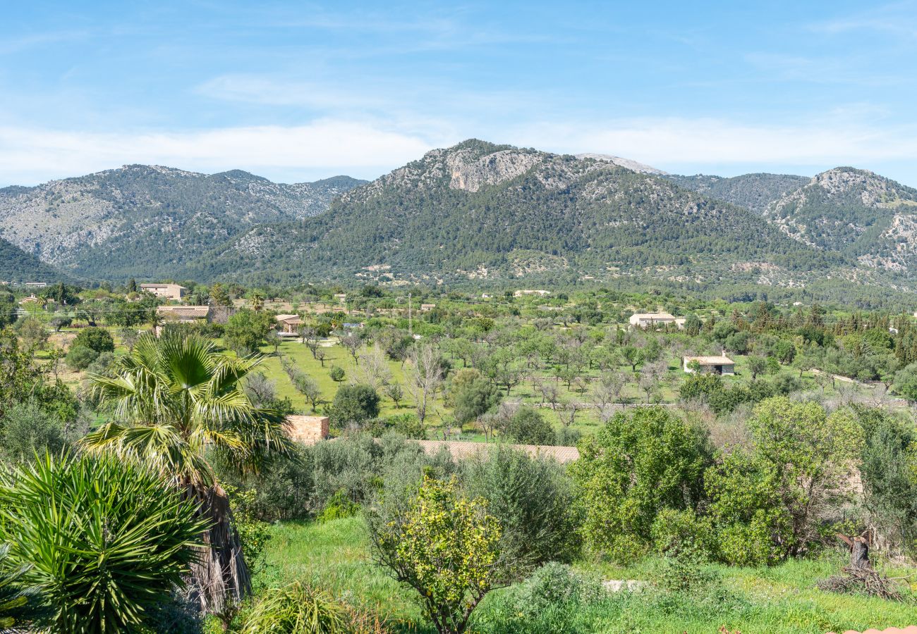 House in Moscari - Sunset Villa Can Calco - villa with pool, 5 bedrooms each with air-conditioning and bathroom en-suite