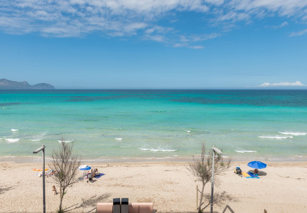 Apartment in Ca´n Picafort -  Sunset Apartment Sol y Mar - Frontline beach flat with Air Conditioning
