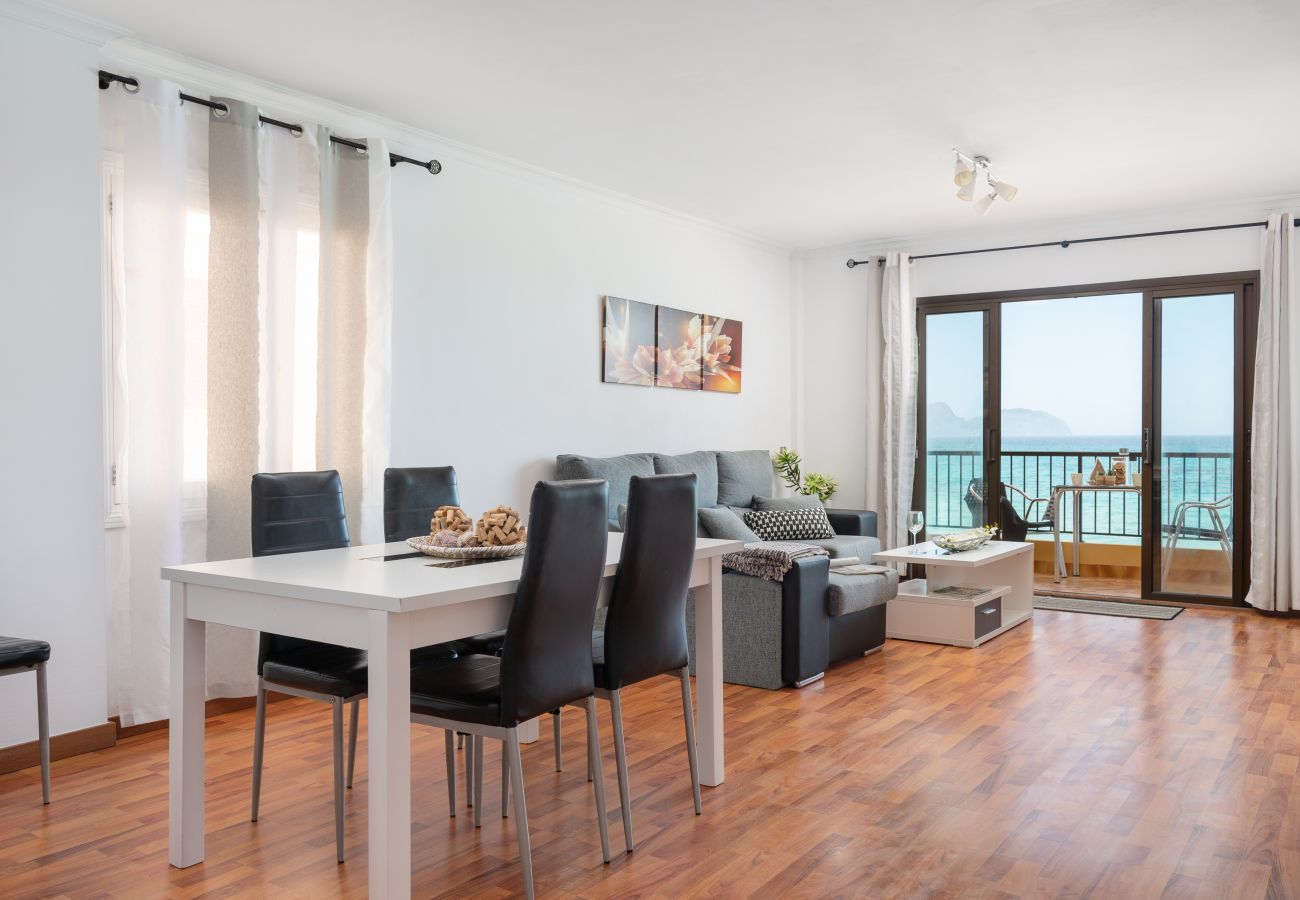Apartment in Ca´n Picafort -  Sunset Apartment Sol y Mar - Frontline beach flat with Air Conditioning