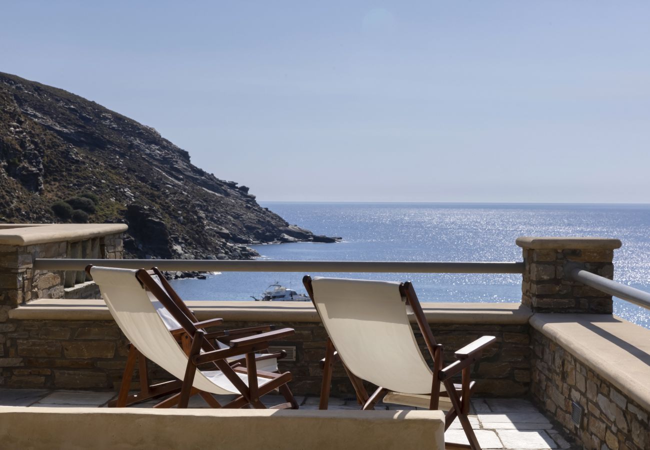 Villa in Andros - Seaview Beach Retreat in Andros