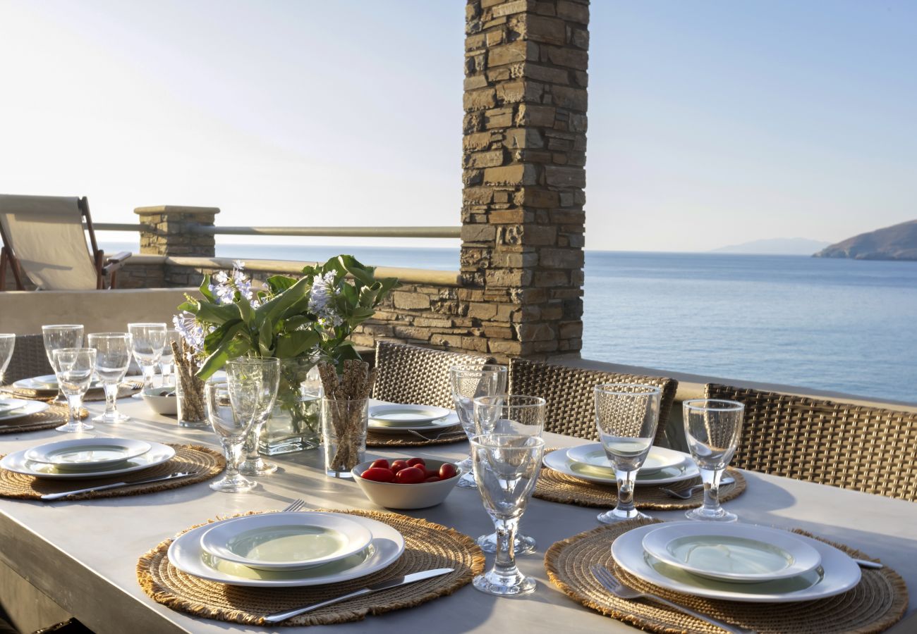 Villa in Andros - Seaview Beach Retreat in Andros