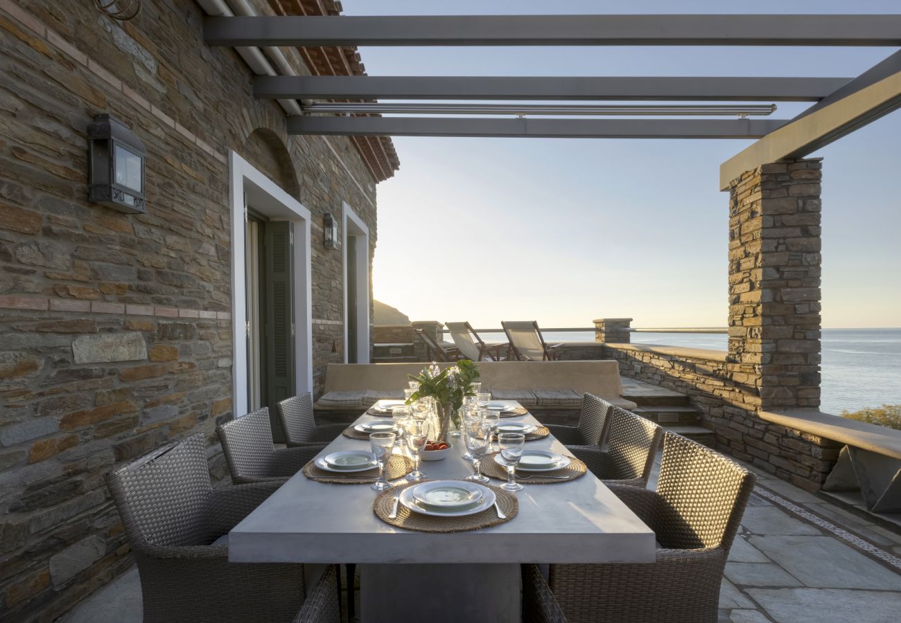 Villa in Andros - Seaview Beach Retreat in Andros