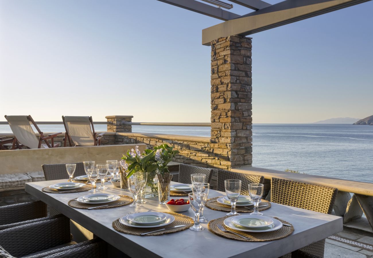 Villa in Andros - Seaview Beach Retreat in Andros