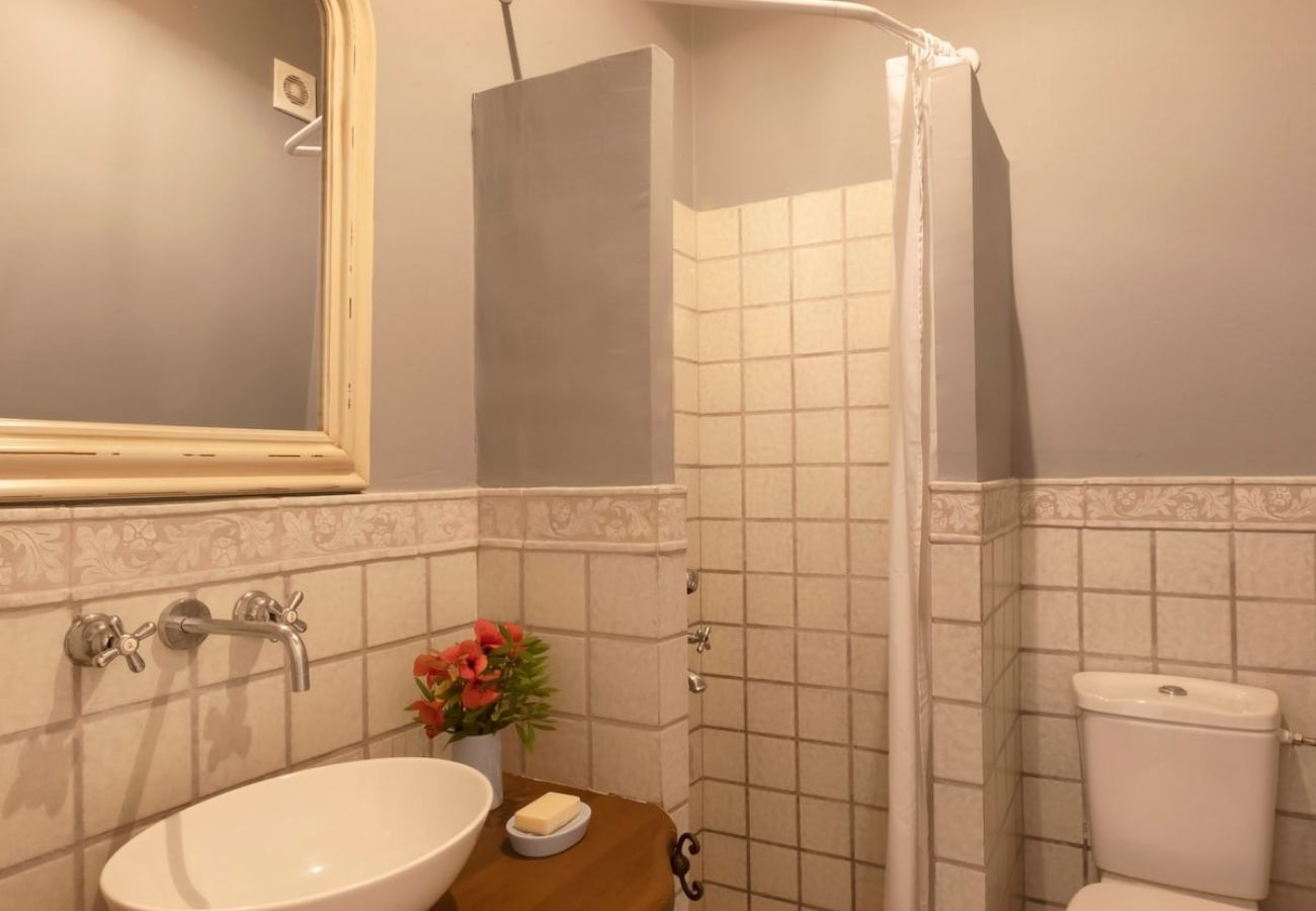 Villa in Andros - Rock Coastal House with Sea Views