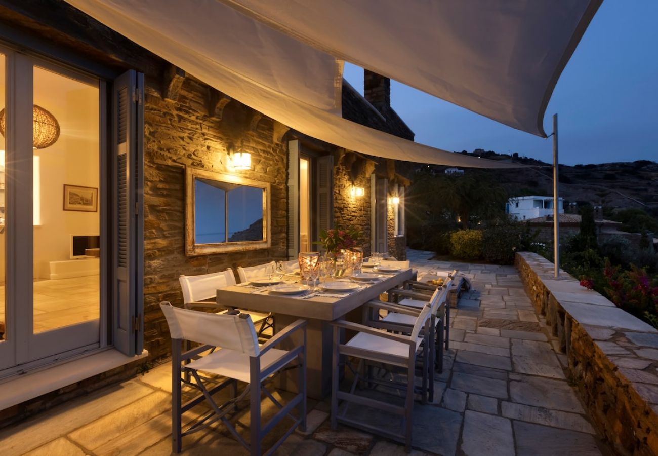 Villa in Andros - Aegean Breeze House