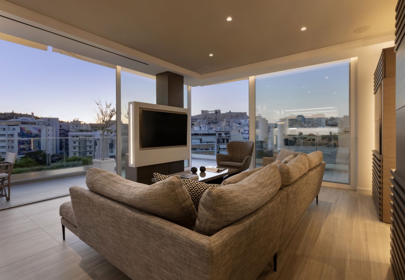 Apartment in Athens - Über Lux 2 BR Penthouse with Acropolis View