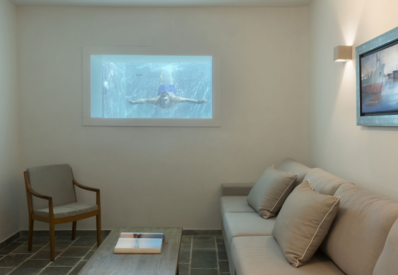 Villa in Ampelas - Villa Rinia - Seaview villa 