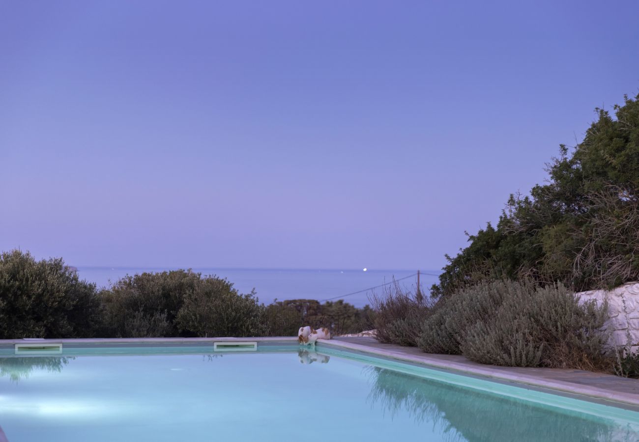 Villa in Ampelas - Beautiful 10-person Family Villa with Great Views 