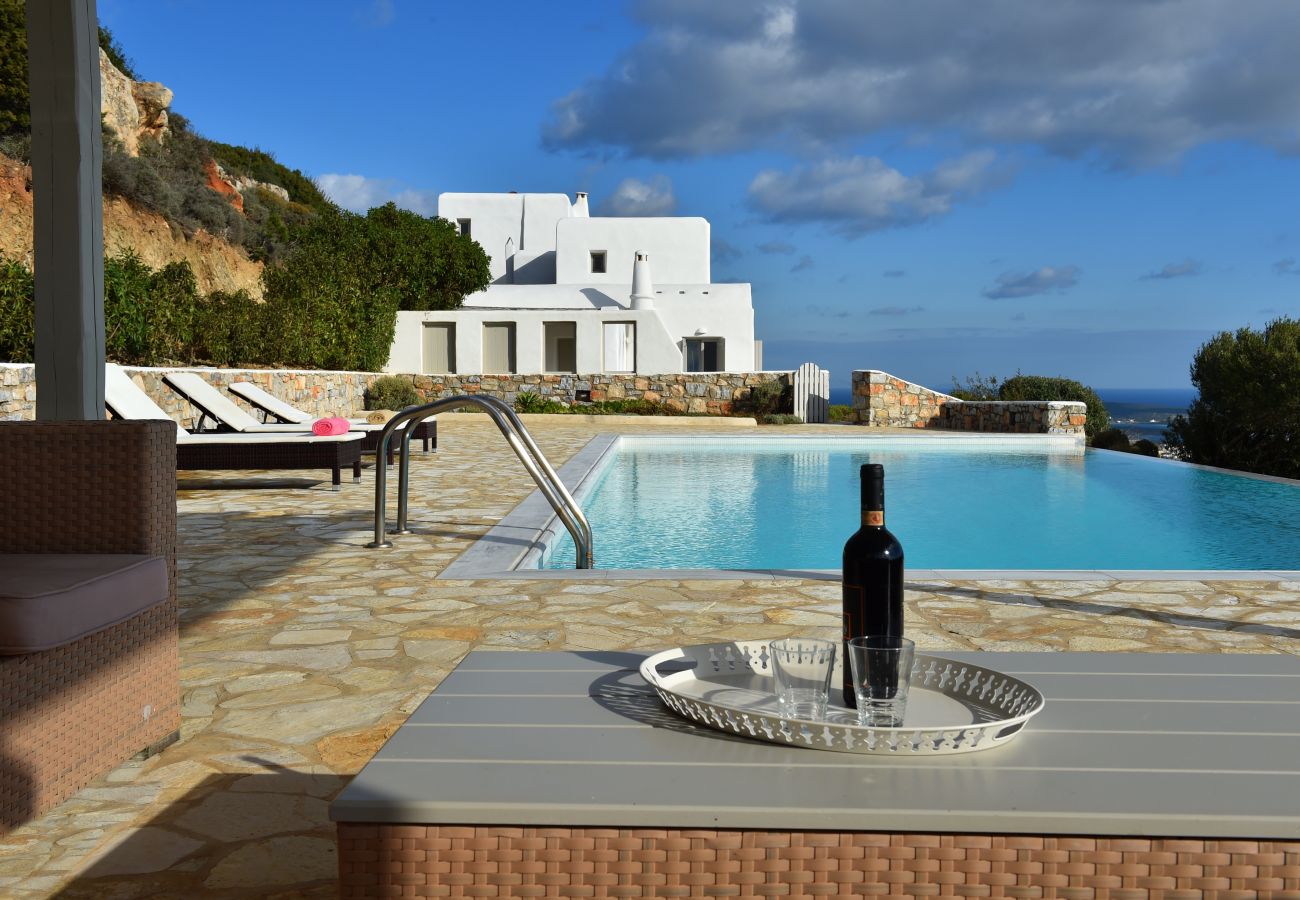 Villa in Naousa - Deluxe Villa - Infinity Pool & Helipad 