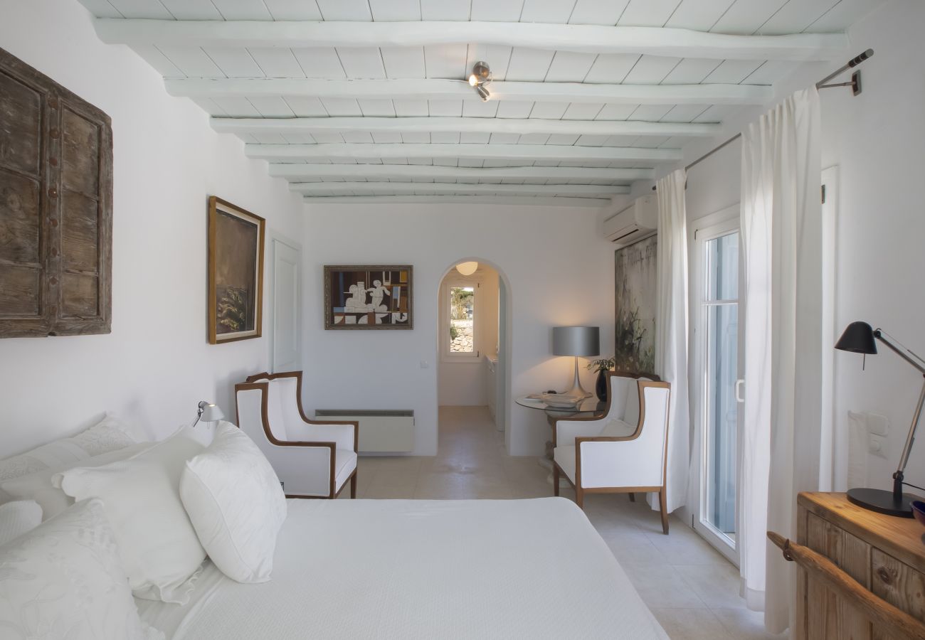 Villa in Mykonos - Villa Aerie - Sweeping sea views, eclectic style 