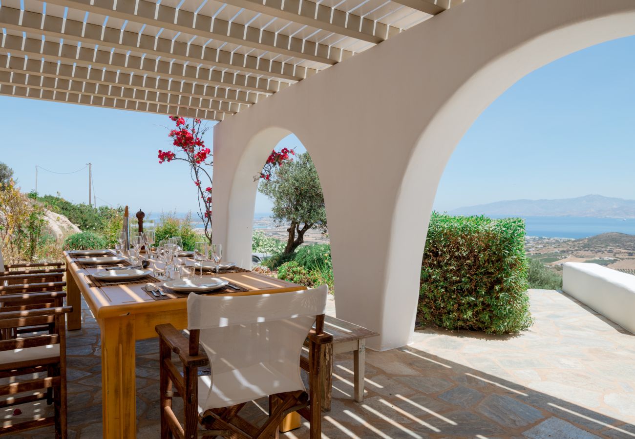 Villa in Naousa - Gorgeous pool villa, stunning sea views, helipad! 