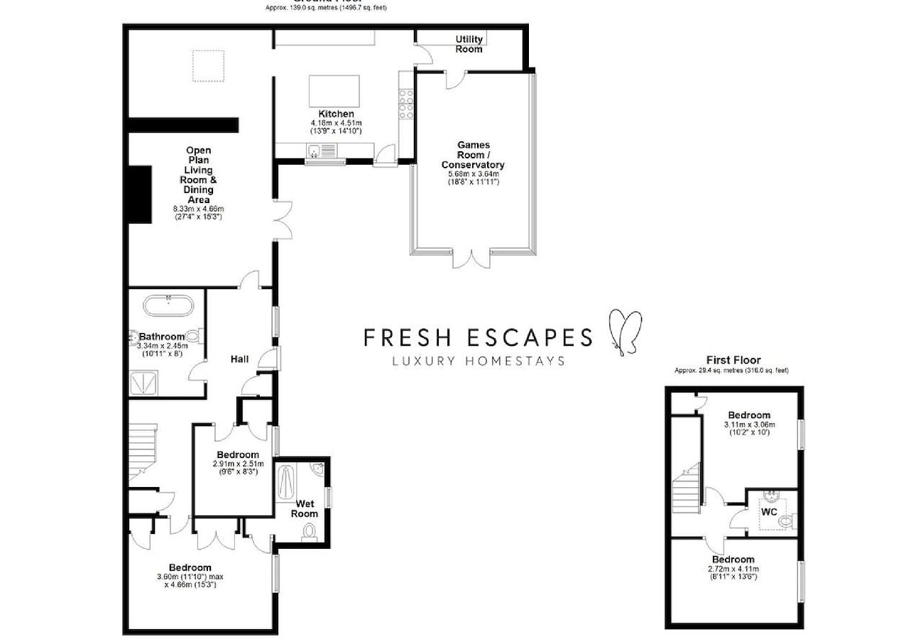 Cottage in Holcombe - The Cottage - Characterful, coastal with hot tub