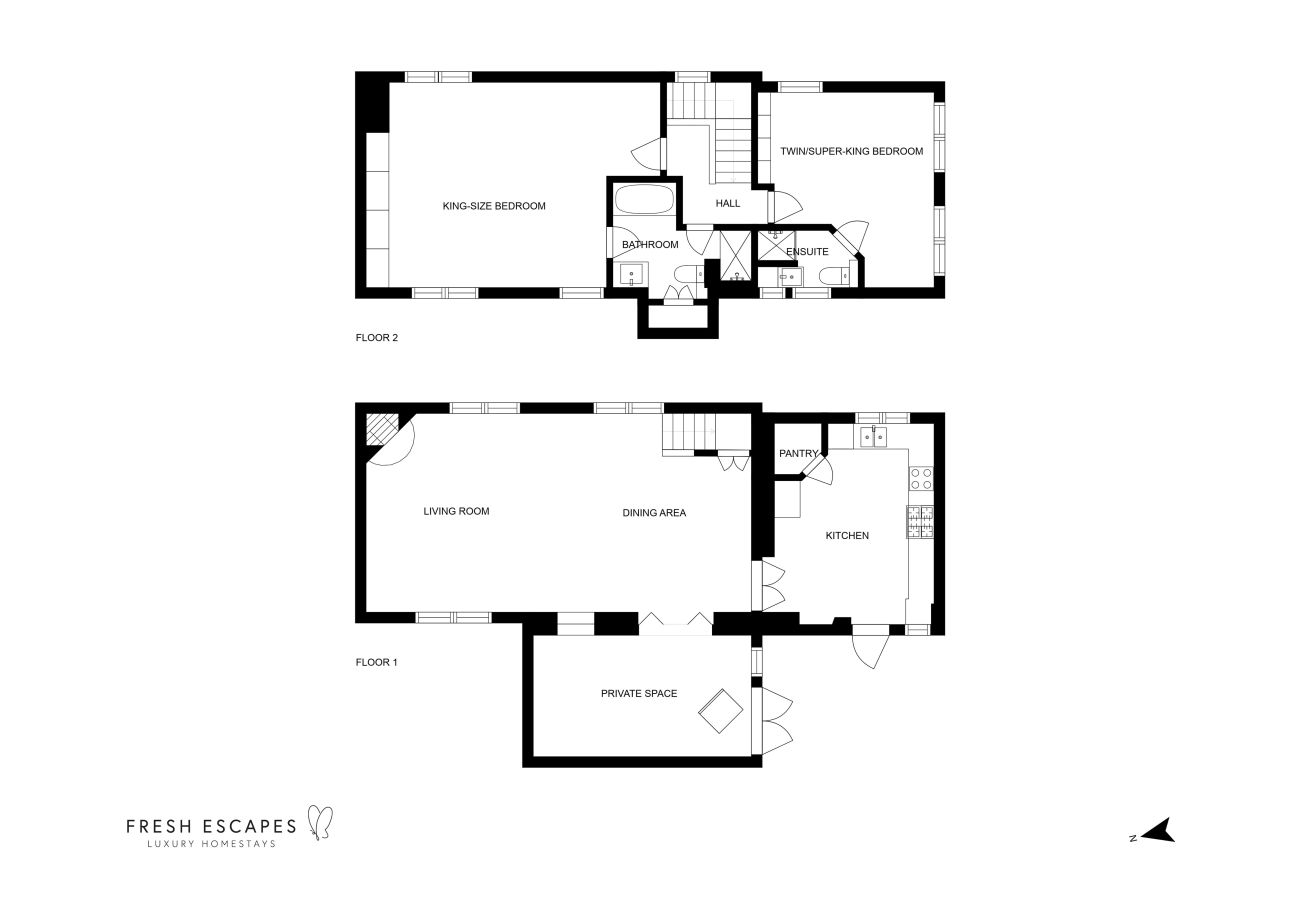 Cottage in Berry Pomeroy - The Old Coach House - cosy barn, garden and parking