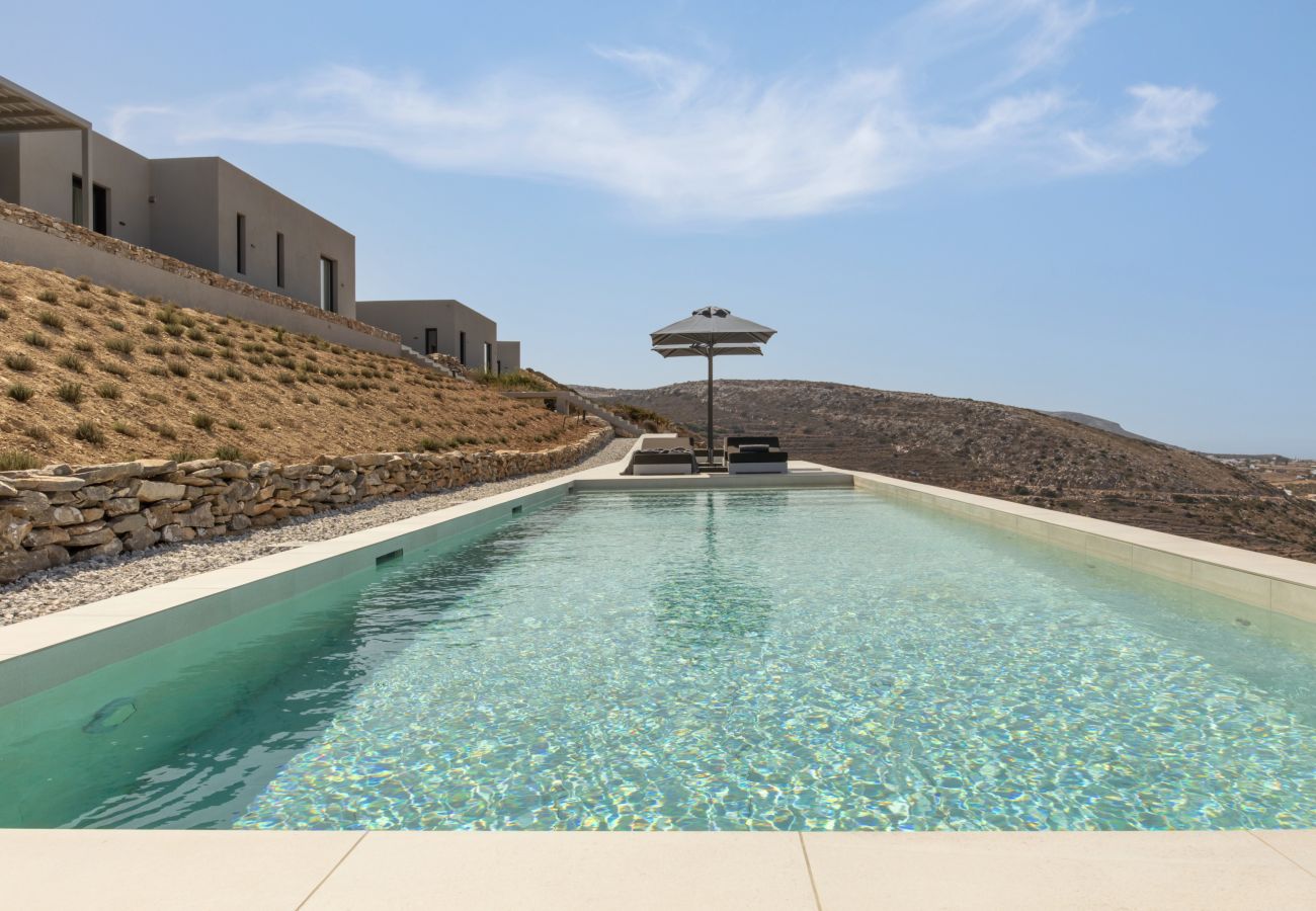 Villa in Kostos - Stunning High-End Beauty with Bird’s Eye Vistas.