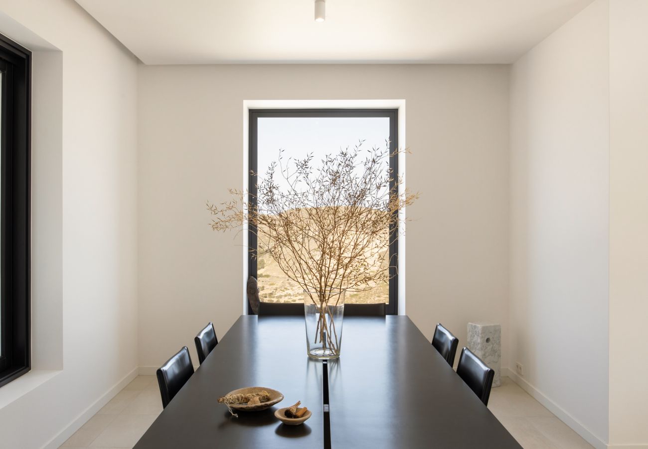 Villa in Kostos - Stunning High-End Beauty with Bird’s Eye Vistas.