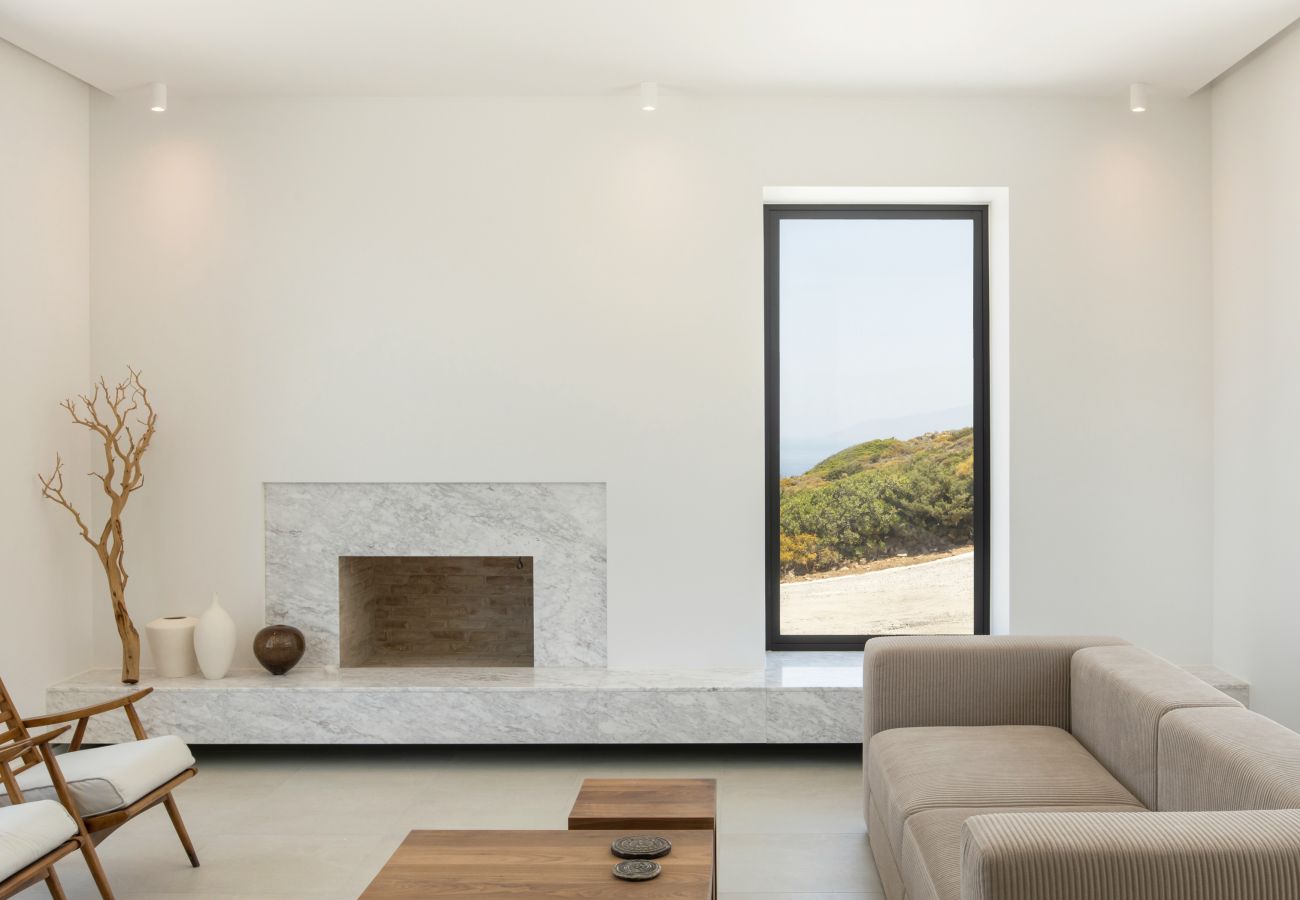 Villa in Kostos - Stunning High-End Beauty with Bird’s Eye Vistas.