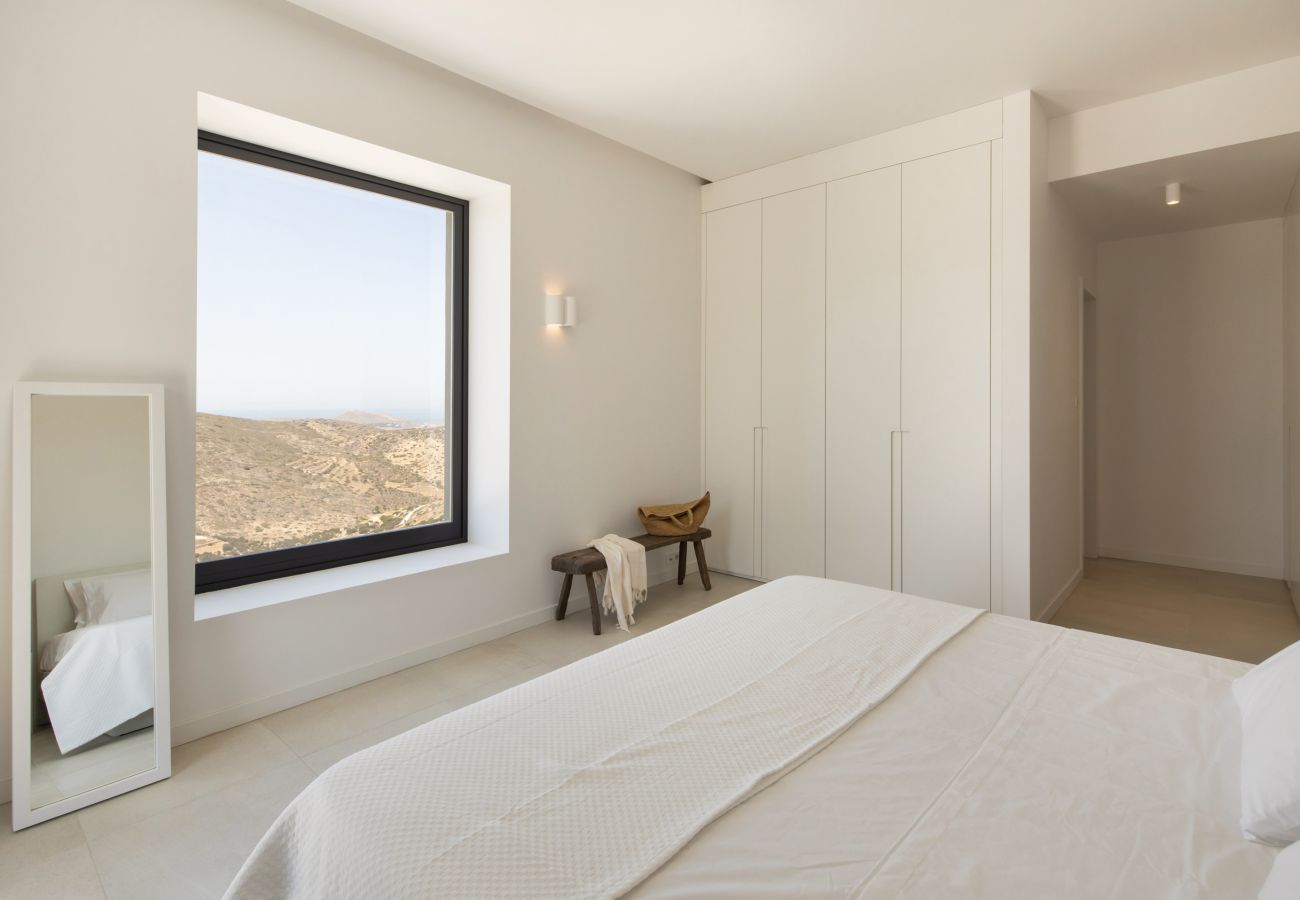 Villa in Kostos - Stunning High-End Beauty with Bird’s Eye Vistas.