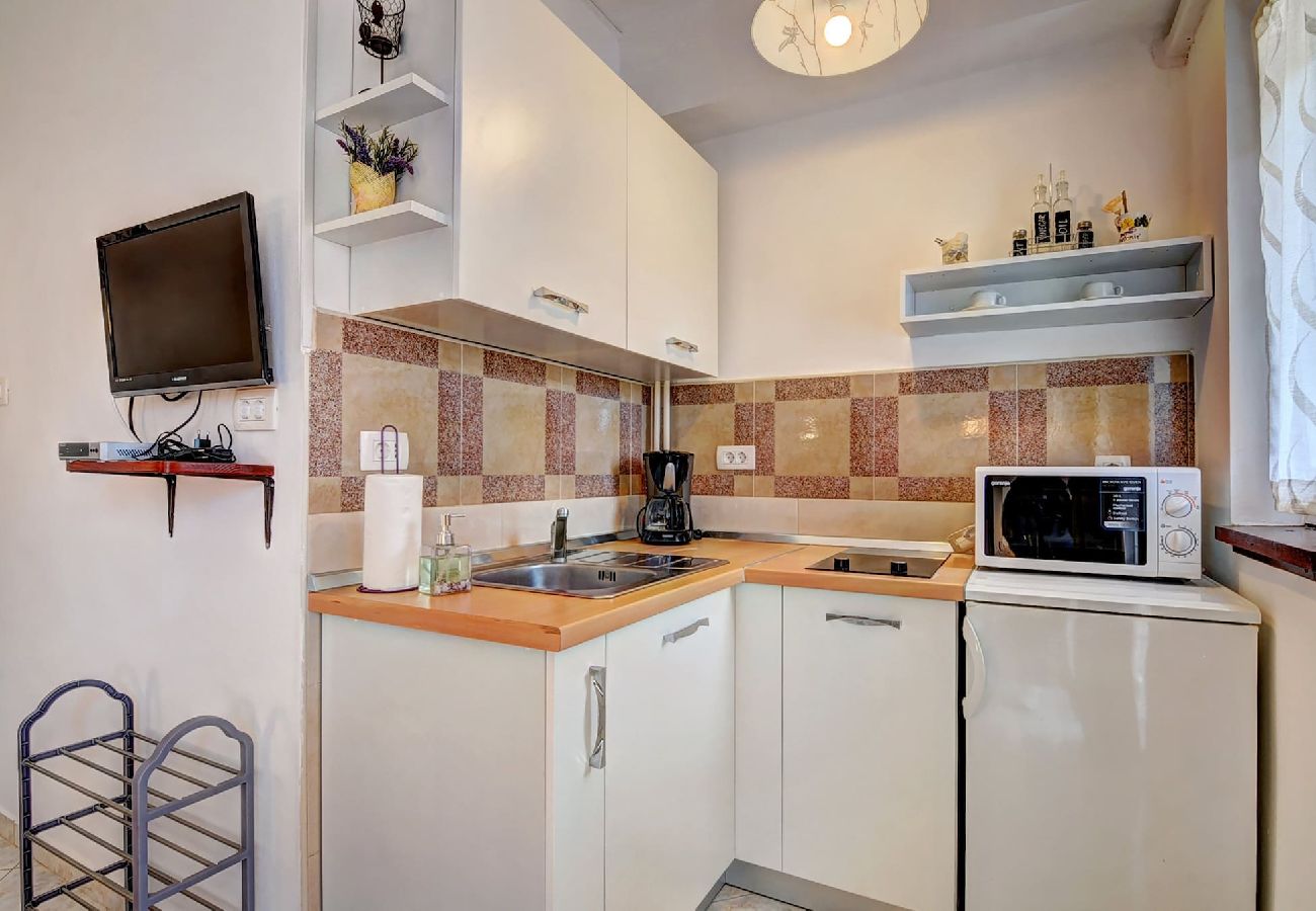 Studio in Valbandon - Relaxing Studio with Lovely Terrace - Kajfes A2 