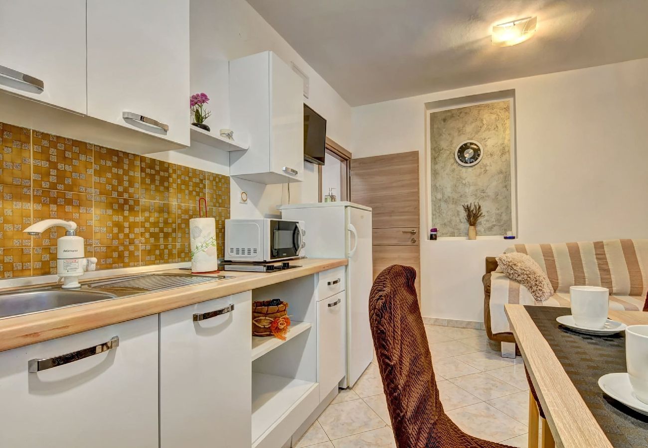 Studio in Valbandon - Lovely Relaxing  Studio with Terrace - Kajfes A3