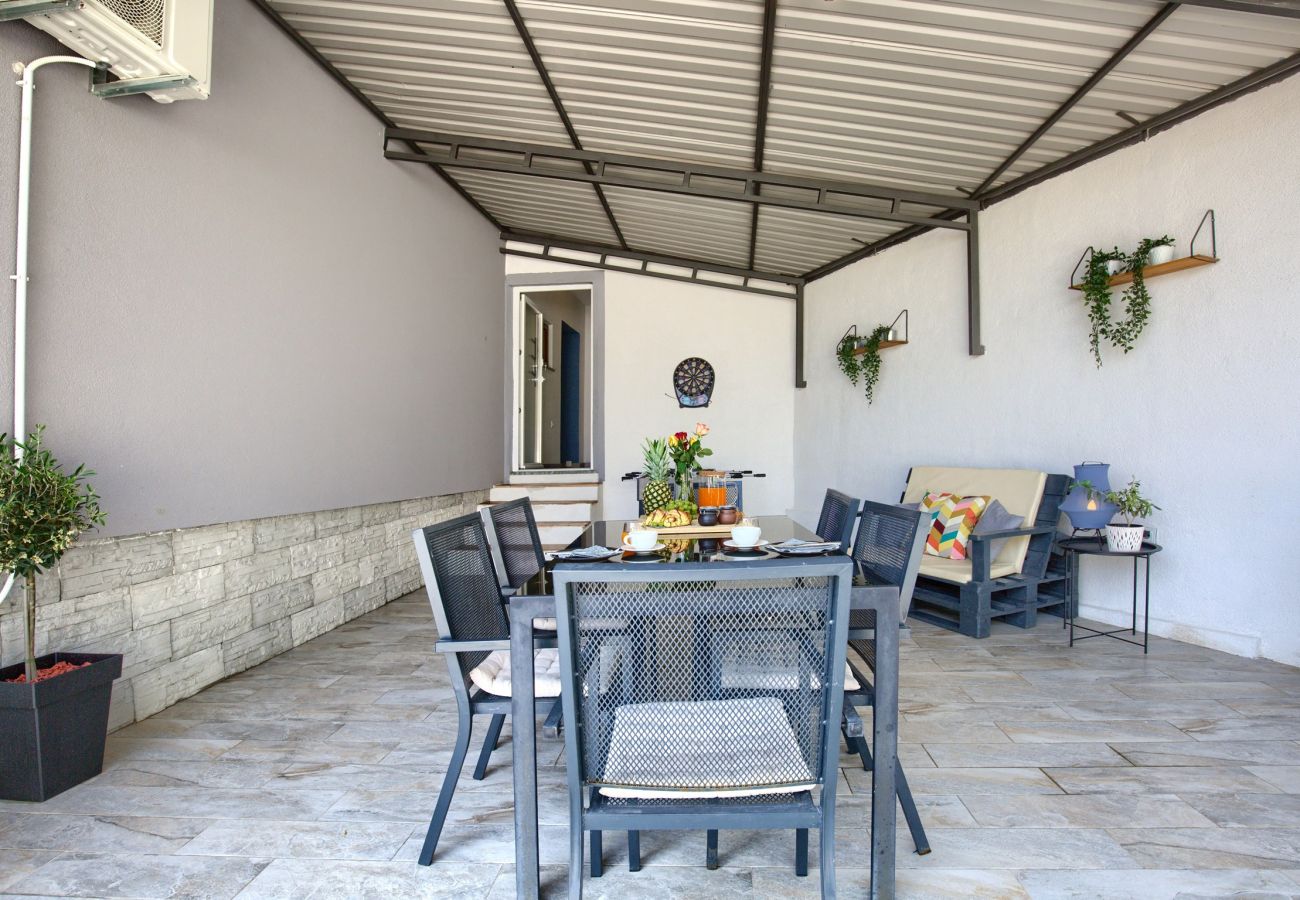 House in Loborika - Holiday House Ulika with Private Pool 