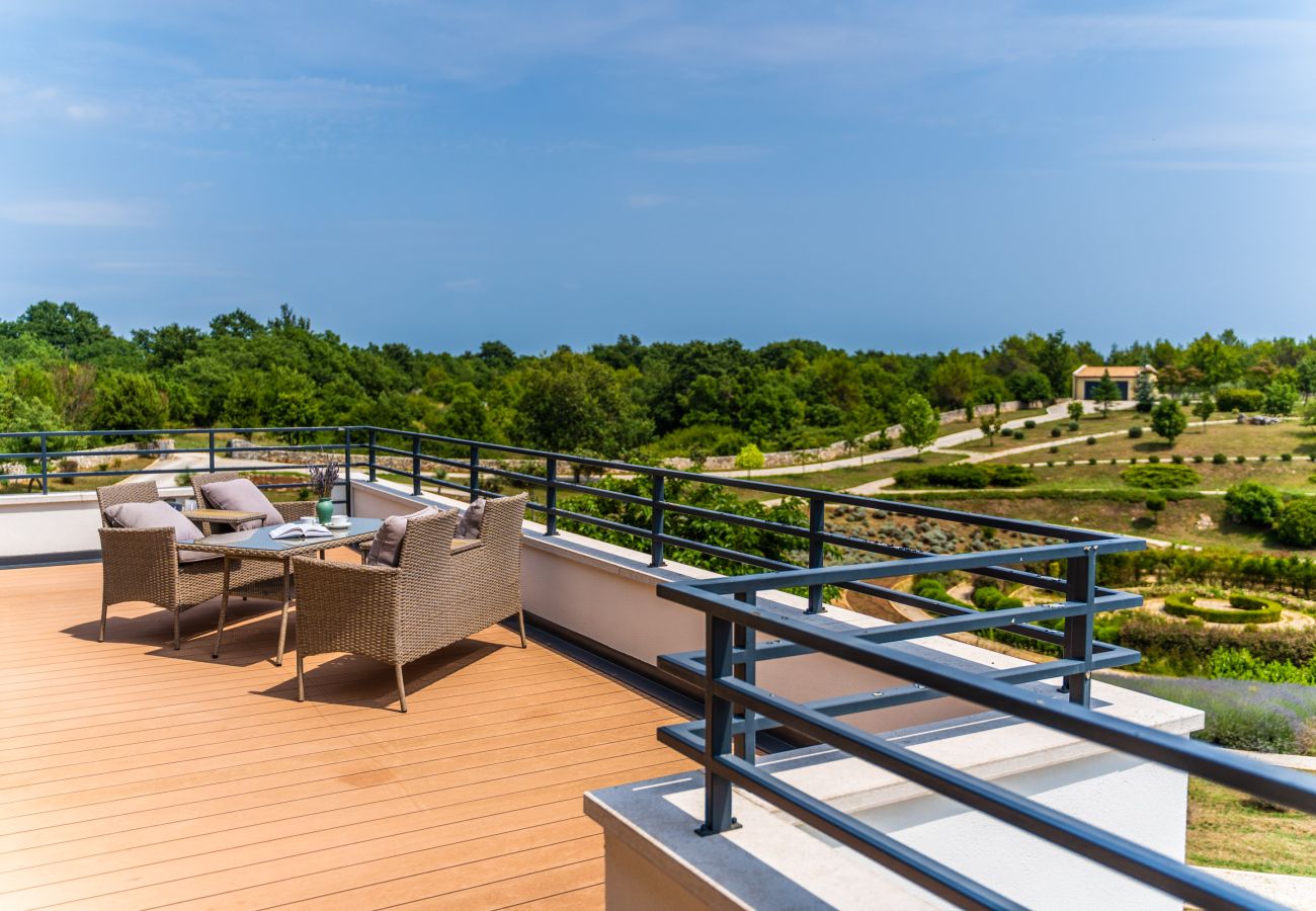 Villa in Filipana - Spiral Garden, Lavender Fields, Pool - Arkaim