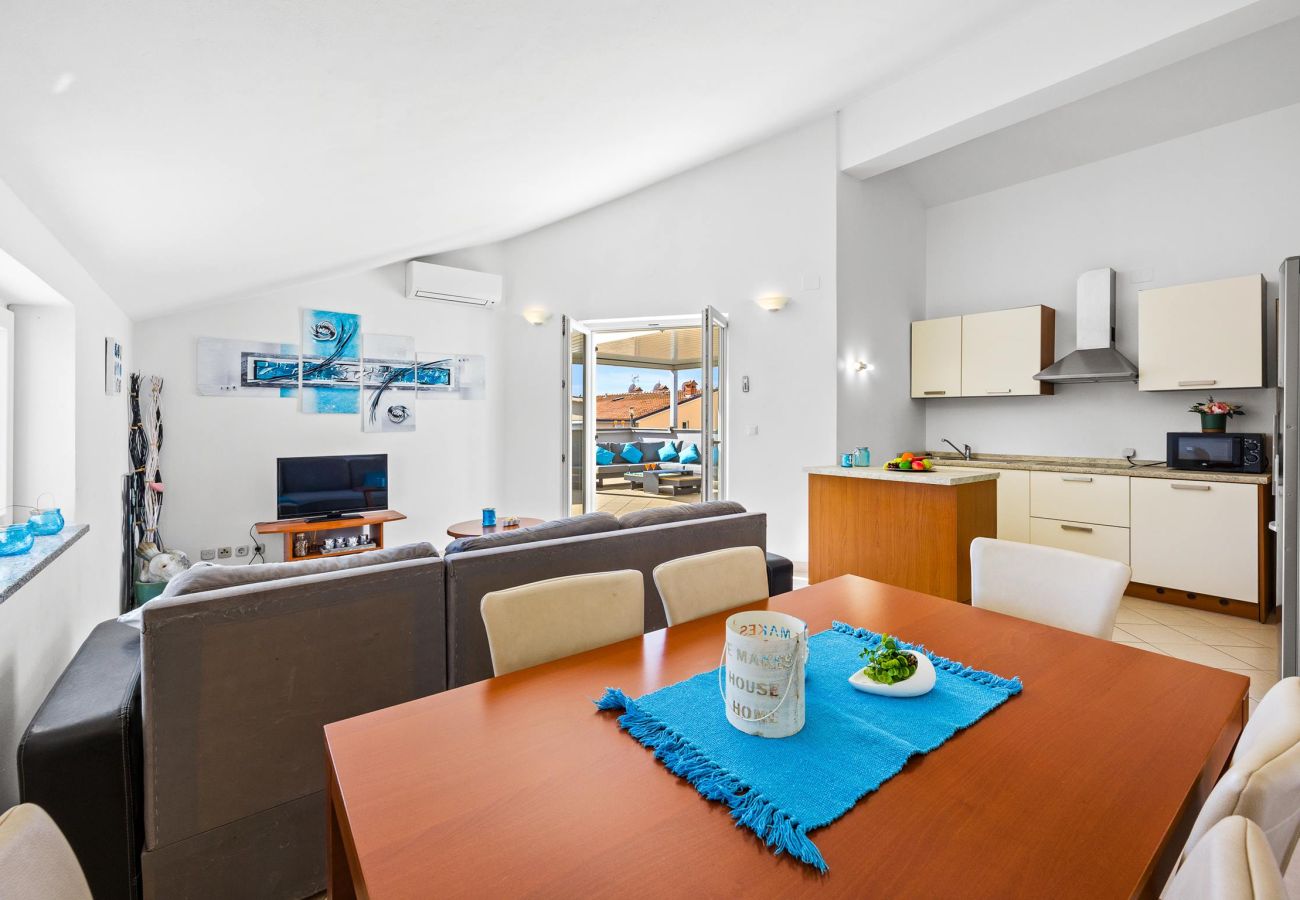 Apartment in Medulin - Rooftop Paradise with Sea View - Katja