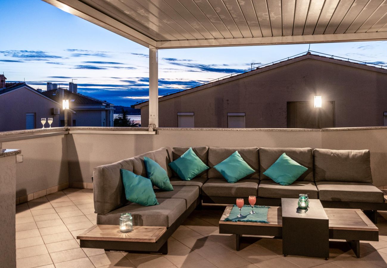 Apartment in Medulin - Rooftop Paradise with Sea View - Katja