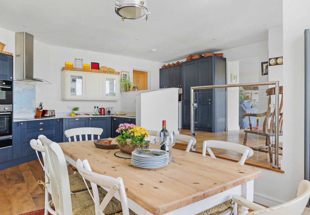 House in Dittisham - Water Edge House & Boathouse - Swimming Pool