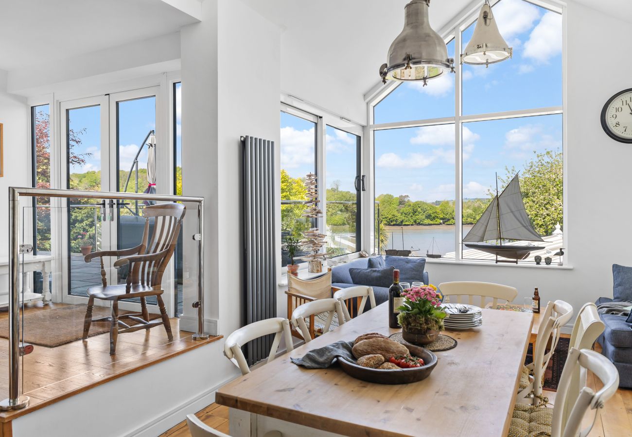 House in Dittisham - Water Edge House & Boathouse - Swimming Pool