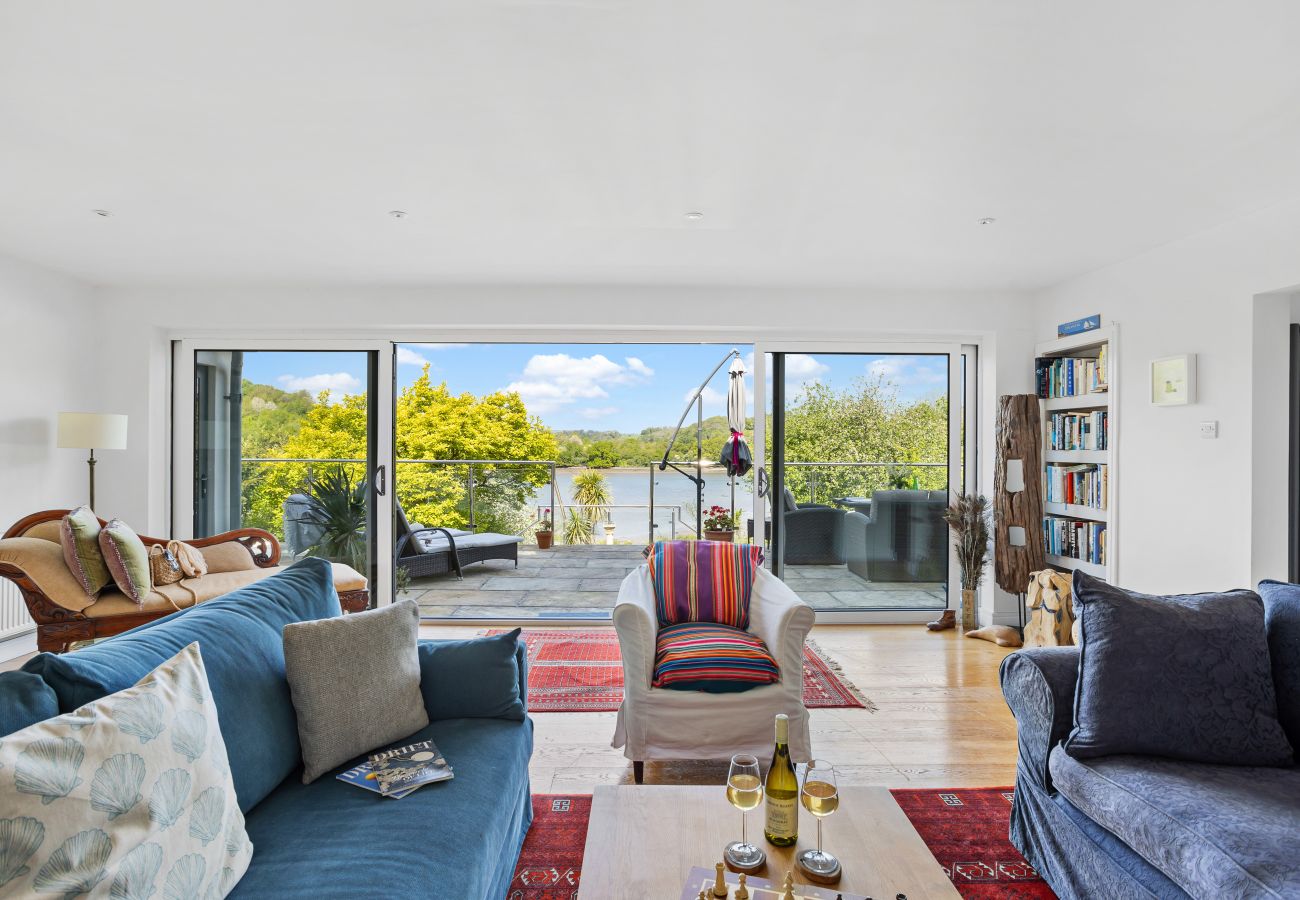 House in Dittisham - Water Edge House & Boathouse - Swimming Pool