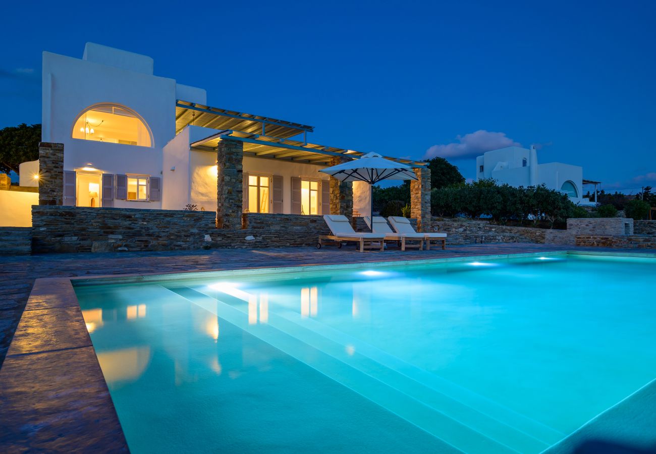 Villa in Tzanes - Soho Villa with private pool in Paros