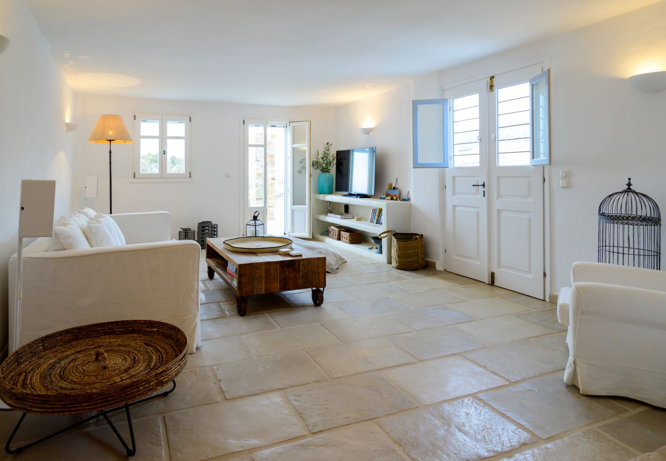 Villa in Tzanes - Soho Villa with private pool in Paros