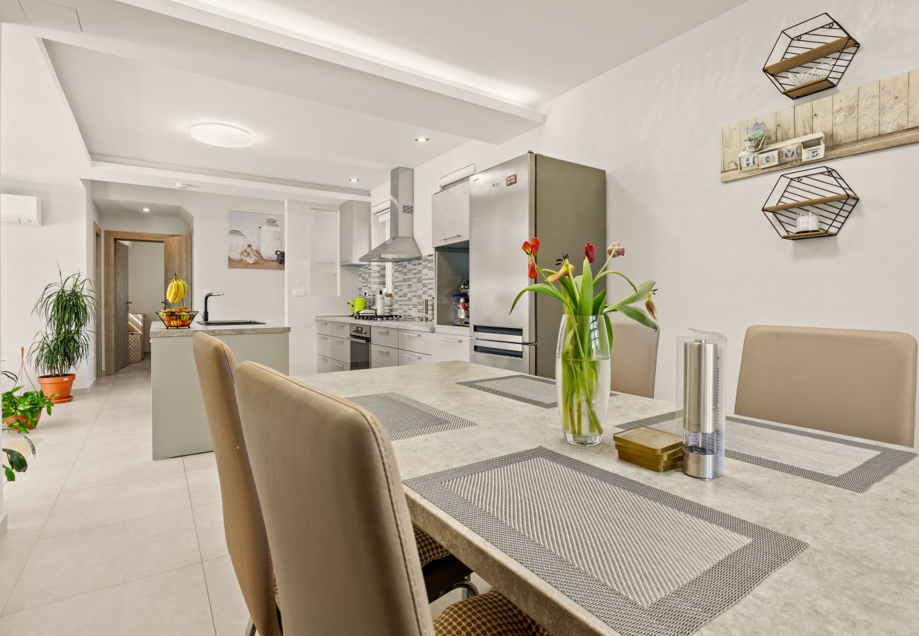 Villa in Diminići - Modern Villa Novek with Pool and Sea View